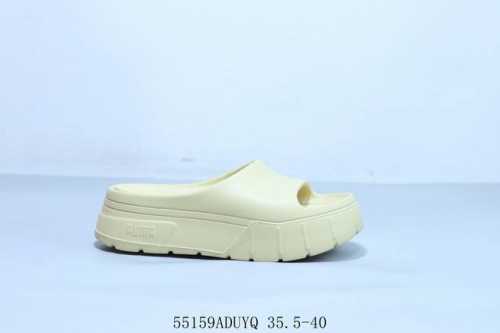 Puma Slippers Puma Ader Error Suede Thick-Soled Beach Slippers 55159Aduyq 35.5-4
