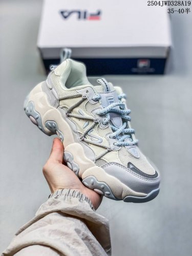 Fila 2025 Spring New Men's And Women's Cat's Paw 6Th Generation Retro Sports Sho