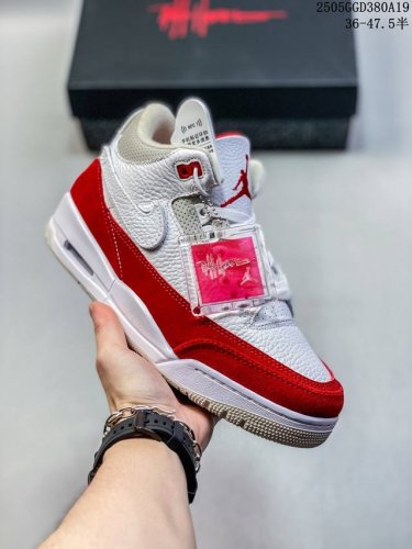 Corporate Air Jordan 3 Retro Aj3 Jordan 3 Retro Casual Sports Culture Basketball
