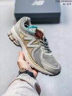 New Balance Nb860 Series Men's And Women's Shoes Black And White Retro Daddy Spo