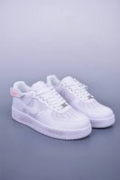 Nike Air Force 1 Low White, Pink And Purple Original Last And Original Cardboard
