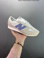 New Balance Nb 471 Series Fabric Cow Split Leather Retro Fashion Non-Slip Wear-R
