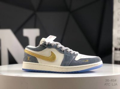 Company-Grade With Half Sizes Nike Air Jordan 1 Low Og Sp Aj1 Low-Top Trendy Cas