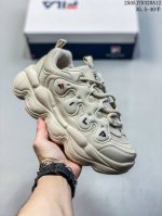 Authentic Label With Half Size Fila 2025 Spring New Arrival Pea Shoe Dad Shoe Wo