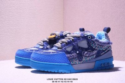 Authentic Louis Vuitton Trainer Sneaker Low Casual Sports Culture Versatile Boar