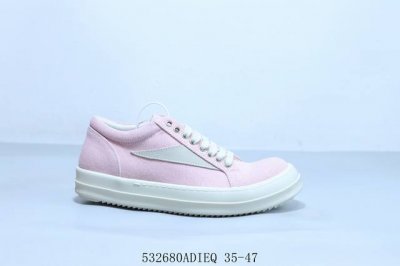 rick Owens Ro Low-Top Lace-Up Fashion Sneakers 532680Adieq 35-47