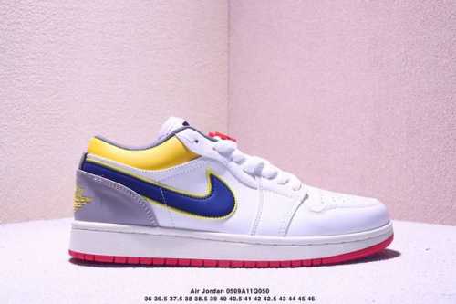 Jordan Air Jordan 1 Low Aj1 Low-Top Basketball Shoes Official Colorway Authentic