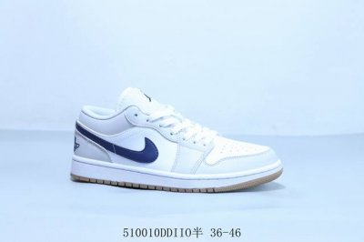 Jordan Air Jordan 1 Low Aj1 Jordan 1 Low-Top Retro Cultural Casual Sports Basket
