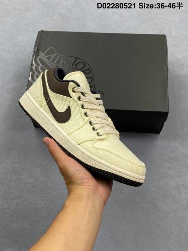 air Jordan 1 Low Beige Brown Aj1 Jordan 1 Aj1 Joe 1 Low Beige Brown Jordan Ba