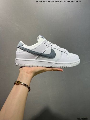 Nike Dunk Low White/Gray Ih0632-141 Brand-New Sub-Line With Excellent Cost-Perfo