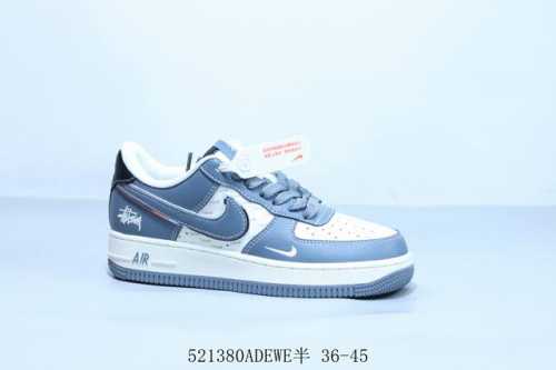 nike Air Force 1 Af1 Nike Air Force One Casual Sneakers Stussy Xs1958-582 521