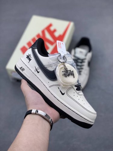 Limited Sale Overseas! Corporate-Level Nike Air Force 7 Low "Stussy Co-Branded B