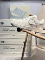 Nike Air Force 1 '07 Mid-Top Casual Sports Sneakers. Soft, Highly Elastic Cushio