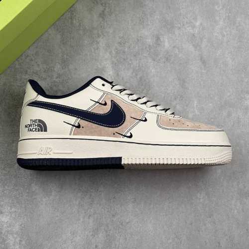 Local Core Private Nike Air Force 7 Low North Face Joint--- Four Hooks White Gra