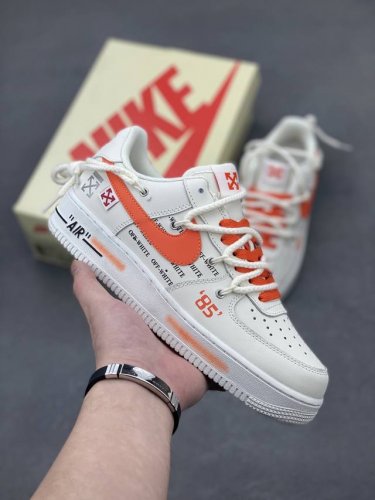 Nike Air Force 1 Low 07 X Off-White Original Last And Original Cardboard Create