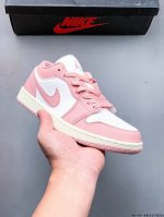 Second Layer Real Label! Nike Air Jordan Low 1 Jordan 1 Low-Top Classic Casual S