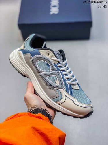 Dior Homme High-End Luxury Brand Classic Retro Dad Shoes Exaggerated Streamlined