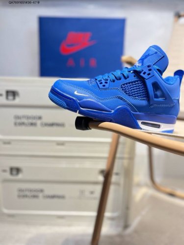 Air Jordan 4 Retro Michael Jordan Aj4 Mid-Top Retro Casual Sports Culture Basket