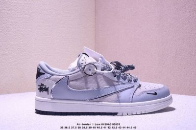 Travis Scott X Fragment Design X Jordan Air Jordan 1 Low Og Sp Stussy Collaborat