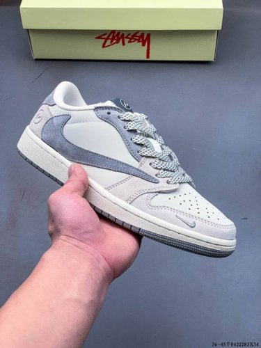 Company-Level First Layer! Nike Air Jordan 1 Low Aj1 Joe 1 Low-Top Trendy Slow S
