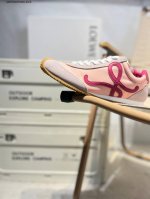 loewe Ballet Runner Calfskin Round-Toe Lace-Up Low-Top Casual Shoes. Loewe's