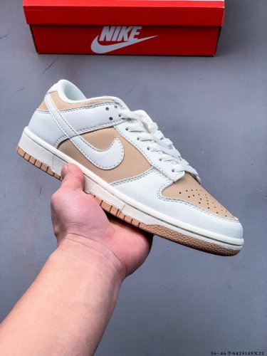 True Half Size! Nike Sb Dunk Low Pro Classic Versatile Casual Skateboard Shoes 0