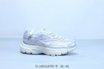 Nike Initiator Retro Dad Shoes Breathable Mesh Shiny Silver Wear-Resistant Non-S