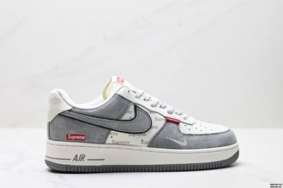 Authentic Nike Air Force 1 '07 Low-Top Casual Sports Sneakers. Featuring Soft, H