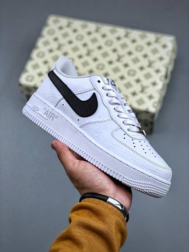 X Version Nike Air Force 1 '07 Lv Collaboration Low-Top Casual Skate Shoes Origi