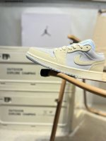 Company-Level Top Layer Leather Jordan Air Jordan 1 Low Aj1 Low-Top Series Baske