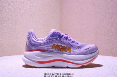 hoka One One M Clifton 9 Functional Cushioning Running Shoes. An Emerging Ame