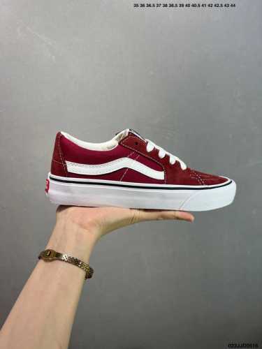 vans Classics Knu Skool Scottish Plaid Stitching Thick Tongue Bread Shoes Van