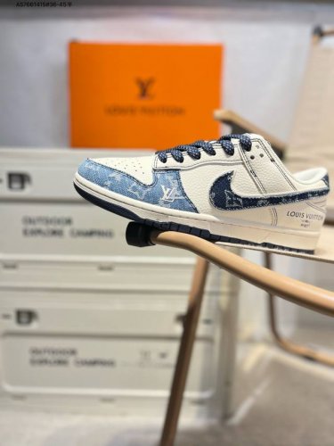 Nike Sb Dunk Low "Lv Joint" Anniversary High-End Custom Low-Top Casual Shoes Cus