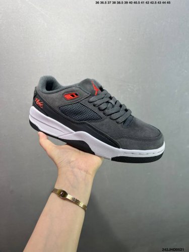 who Decides War X Nike Jordan Flight Court Ate Anti-Slip Wear-Resistant Low-T