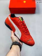 ferrari X Puma Speedcet Red And White Joint Puma Low-Top Retro Sports Casual