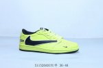 Jordan Air Jordan 1 Low Aj1 Black And Yellow Reversed Swoosh Jordan 1 Low-Top Re