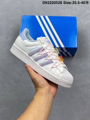 Genuine Label Adidas Originals Superstar Adidas Clover Shell Head Diy Series Low