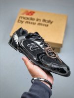 miumiu X New Balance 530 Series Italian Luxury Brand Miu Miu Co-Branded Low-T