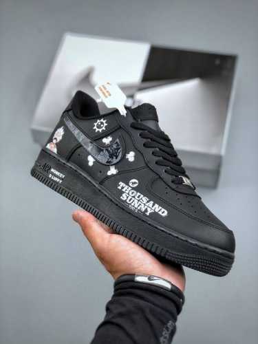 nike Air Force 1 Low 07 X Just Do It White And Black Original Last Original C