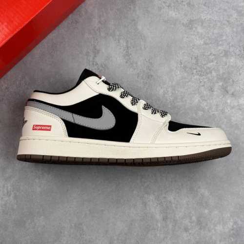 Local Core Private Supreme X Air Jordan 1 Low Sup X Jordan Low-Top Collaboration