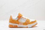 Authentic New Lv Louis Vuitton Trainer Sneaker Low Casual Sports Culture Versati