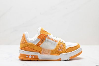 Authentic New Lv Louis Vuitton Trainer Sneaker Low Casual Sports Culture Versati