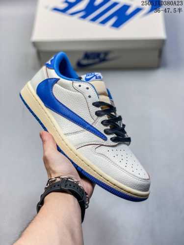 Company-Level Genuine Nike Air Jordan 1 Low Og Sp Military Blue Aj1 Jordan 1 Rev