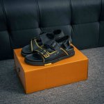 Core Private Lv Louis Vuitton Latest Series Oblique Thick-Soled Slippers Sandals