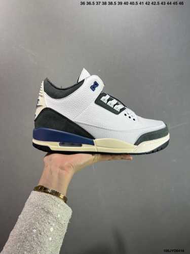 Company-Level Air Jordan 3 Retro Aj3 Jordan 3 Retro Casual Sports Culture Basket