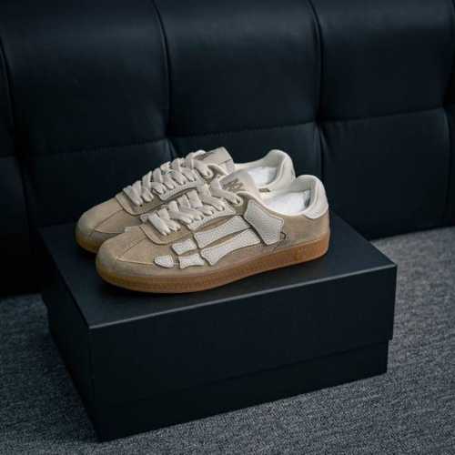 Core Private Amlrl Emir New Couple's Sports Board Shoes, Multi-Layer Genuine Lea