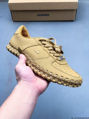 Jacquemus X Nike J Force 1 Low Anti-Skid And Wear-Resistant Low-Top Sports Casua