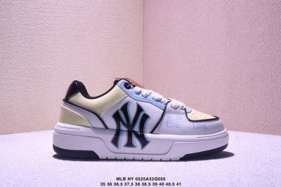 Company-Level Mlb Ny Printed Internet Celebrity Dad Shoes Graffiti Prank Inner H