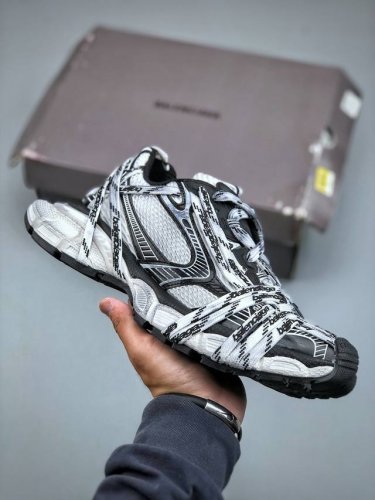 balenciaga Balenciaga 3Xl Black And White Straps Original Combination Outsole