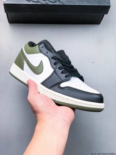 Top Layer Genuine Label! Nike Air Jordan Low 1 Jordan 1 Low-Top Classic Casual S